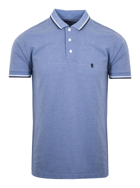 French Connection Mens Blue Polo Shirt
