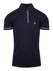 French Connection Mens Navy Polo Shirt 