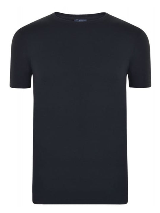 Armani Mens Navy Crew Neck T-Shirt