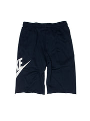 Nike Boys Navy Swoosh Cotton Shorts
