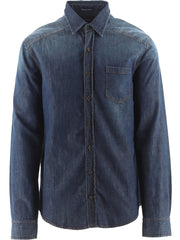 Gant Blue Wilmington Denim Shirt