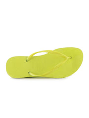 Havaiana Slim Lime Green Flip Flops