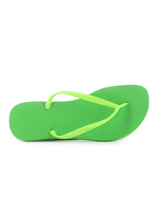 Havaiana Slim Neon Green Flip Flops