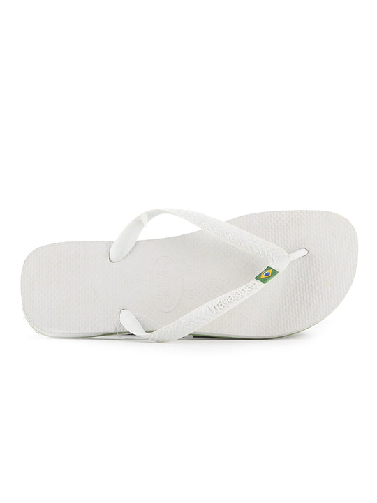 Havaianas White Flip Flops