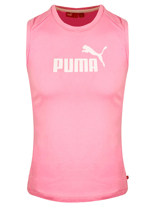 Womens Puma Pink Logo Vest