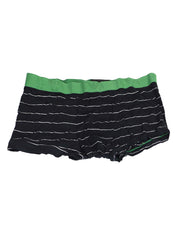 Armani Mens Black and Green Trunks