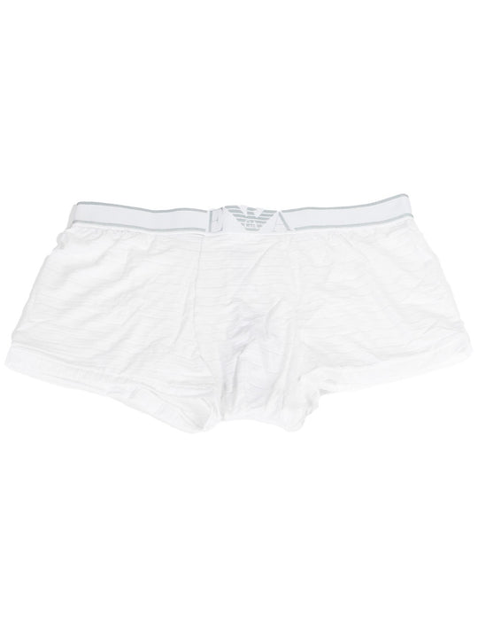 Armani Mens White Trunk