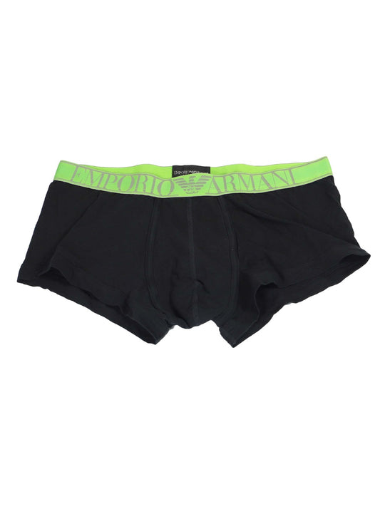 Armani Mens Black & Green Trunk