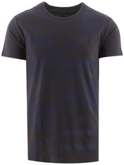 Mens Armani Navy Large Logo T-Shirt