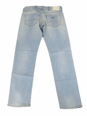 Armani Mens Light Blue Denim J06 Jeans