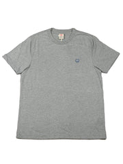 Franklin Marshall Grey Embroidered Logo T-Shirt