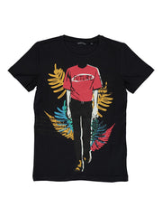 Antony Morato Junior Black Future T-Shirt 