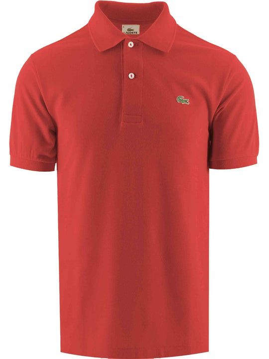 Lacoste Orange/Red 0001212 Men's Polo Shirt