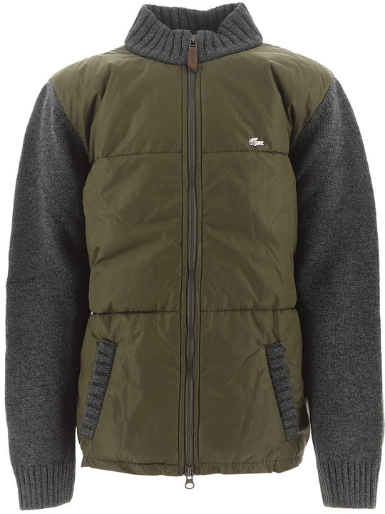 Lacoste Boys Green Logo Jumper