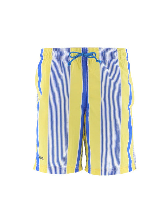 Lacoste Boys Yellow Swimming Shorts