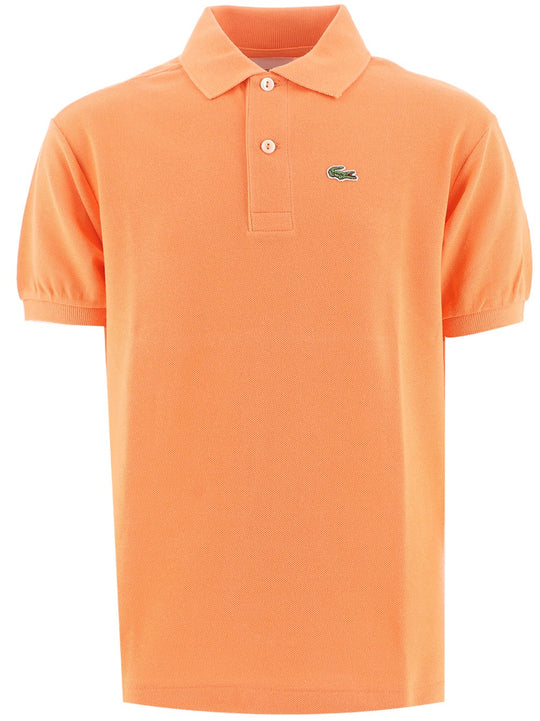 Lacoste Girls Orange Polo Shirt