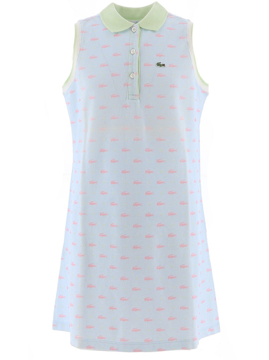 Lacoste Girls Blue Polo Shirt