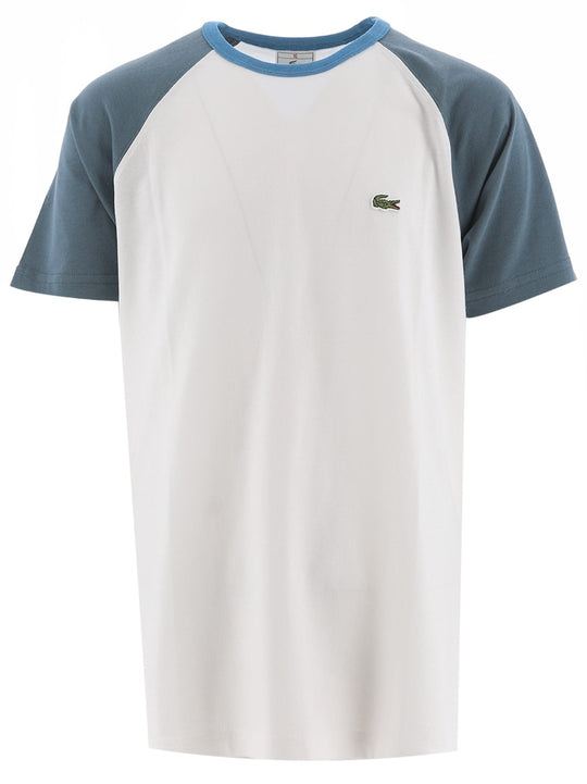 Lacoste Boys White Short Sleeve Crew Neck T-Shirt