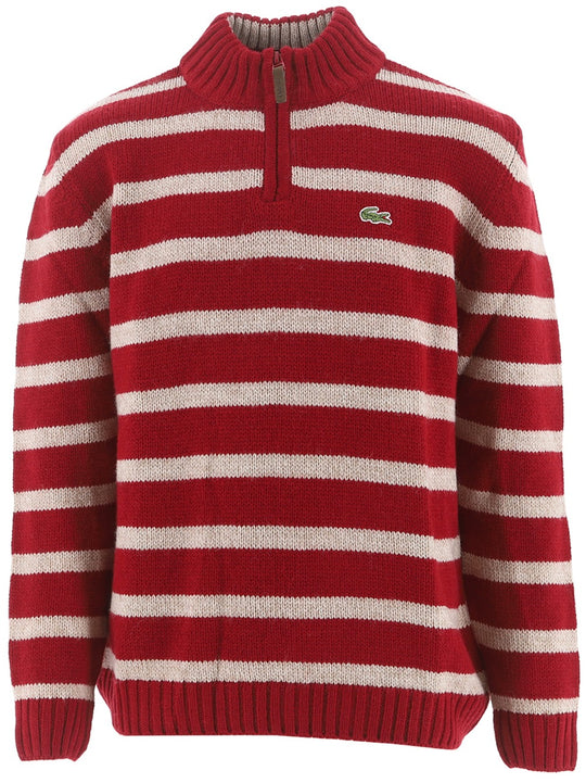Lacoste Boys Red Sweatshirt