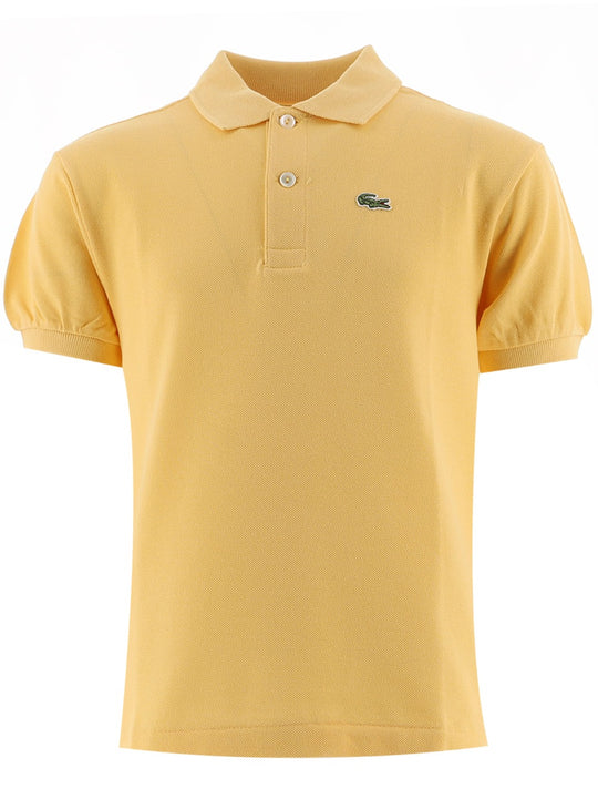 Lacoste Girls Yellow Polo Shirt
