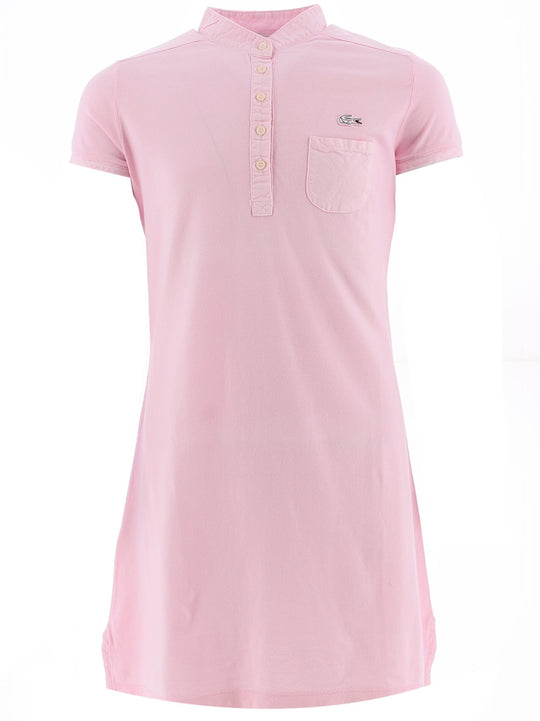 Lacoste Girls Pink Short Sleeves Shirt