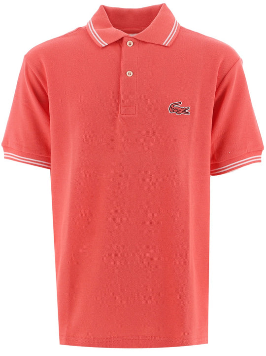 Lacoste Boys Orange Regular Fit Polo Shirt
