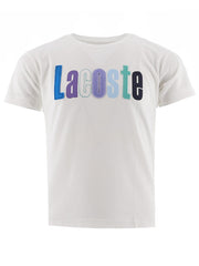 Lacoste White Short Sleeve Crew T-Shirt