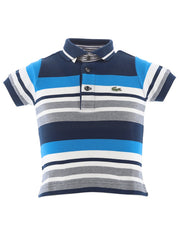 Lacoste Navy Logo Cotton Polo Shirt