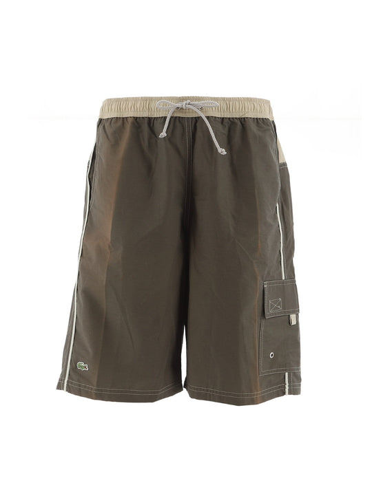 Lacoste Boys Brown Swimming Shorts