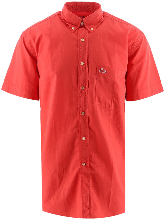 Lacoste Red Short Sleeve Shirt