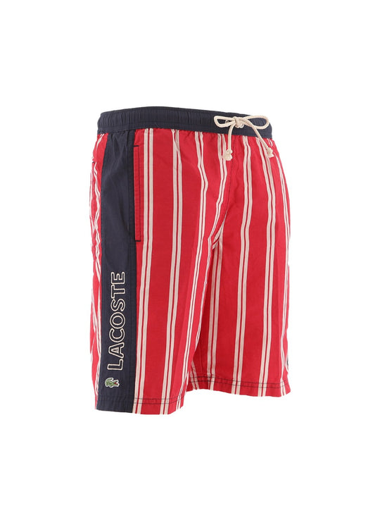 Lacoste Boys Red Swimming Shorts