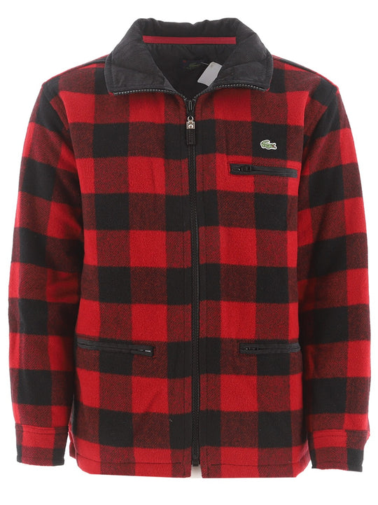 Lacoste Boys Red Long Sleeves Shirt