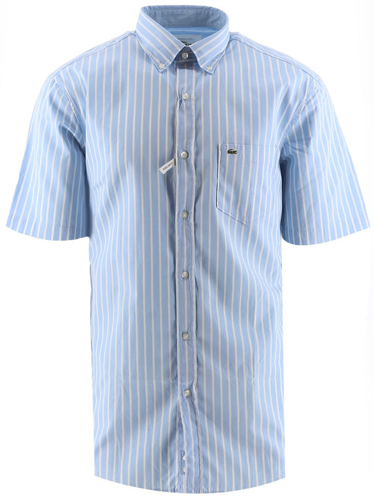 Lacoste Light Blue Short Sleeve Shirt