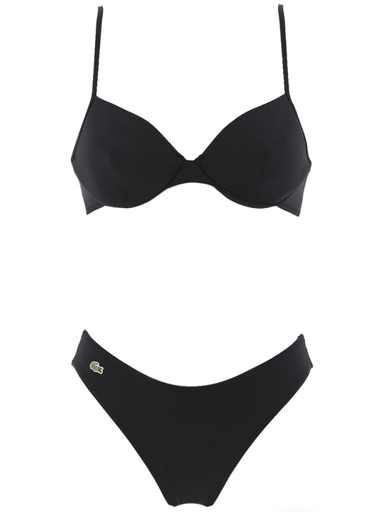 Lacoste Black Swimming Costume