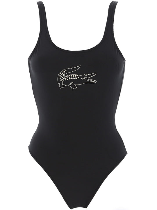 Lacoste Black Swimming Costume