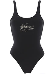 Lacoste Black Swimming Costume