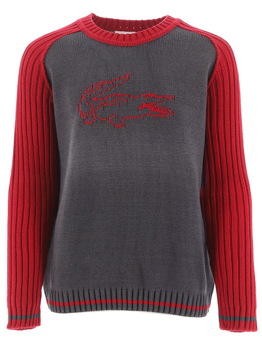 Lacoste Boys Red Sweatshirt
