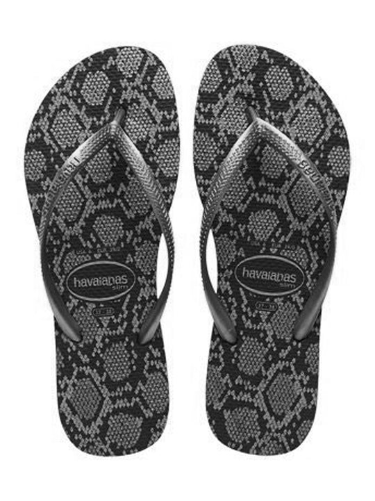 Havaianas Black Slim Flip Flops