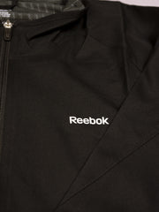 Reebok Mens Black Running Jacket