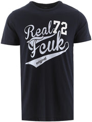 French Connection Navy Graphic Real T-Shirt