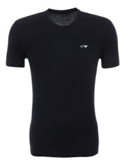 Armani Mens Black 2 Pack Crew Neck T-Shirts