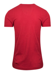 Armani Red V-neck t-shirt