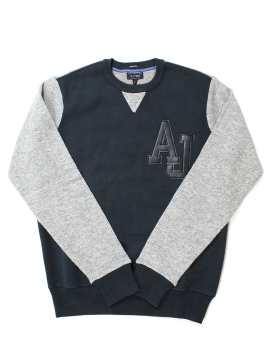 Mens Armani Navy AJ Crew Neck Sweatshirt