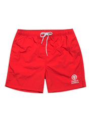 Franklin Marshall Mens Fire Red Swim Shorts