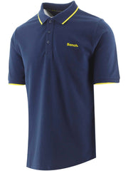 Bench Navy Yellow Richmond Polo Shirt
