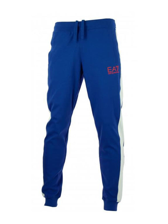 EA7 Blue & White Trim Joggers