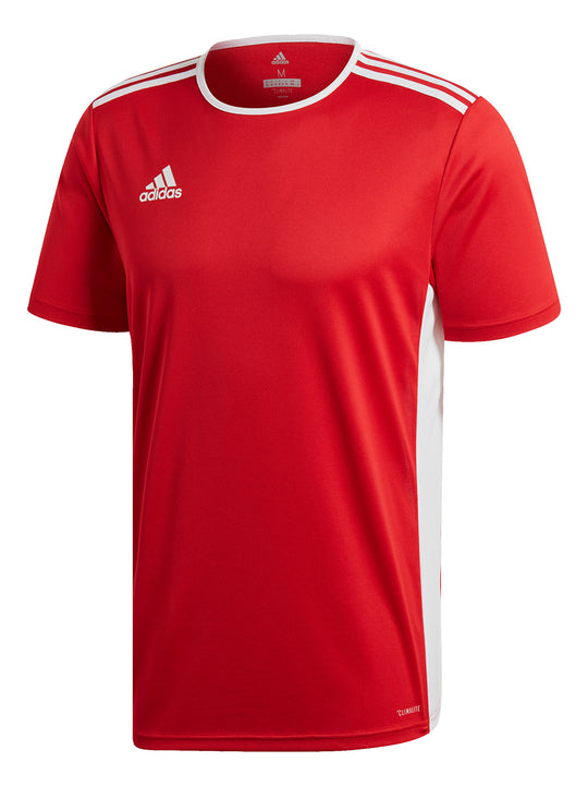 Mens Adidas Red Entrada Jersey