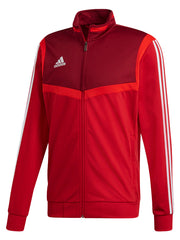 Mens Adidas Red Tiro 19 Track Top