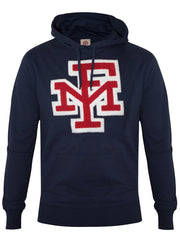 Franklin Marshall FM Logo Navy Hoody