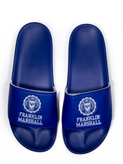 Franklin Marshall Royal Blue Stamp Logo Slides